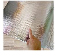 ZAURBA Isolant Thermique Film Isolant Autocollant D'isolation de Porte de Garage en Aluminium Réfléchissant - Barrière Thermique Contre La Vapeur - Revêtement Intérieur (Size : 1x2m)