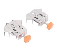 ZAWELIYO 4pcs Pinces D'Angle, Pince à Angle Droit Réglable à 90 Degrés en Acier Inoxydable, Fixateur de Clip D'angle pour Le Travail du Bois et du Métal, avec Clip Triangulaire Mobile