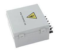 ZAWELIYO Boîte de Combinaison Solaire Durable à 6 Cordes avec Fusible 15 A pour Système Solaire Hors Réseau 10 AWG