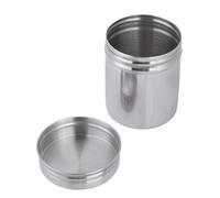 ZAWELIYO Conteneur de Rangement Alimentaire Hermétique en Acier Inoxydable, Pot scellé Portable pour café, thé, Grains, (Petit (13x15 cm, besoin de 3 batterie 3A))