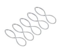 ZAWELIYO Jeu de Bagues d'étanchéité pour Autocuiseur, 5 Pièces, pour Cuisinières en Alliage D'aluminium, Remplacement de Joint en Silicone de qualité Alimentaire, Facile à Nettoyer (24CM)
