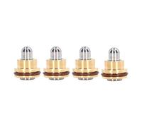 ZAWELIYO Jeu de Valves de Poussée de Poignée de Joystick, 4 Pièces en Caoutchouc Durable et Métal pour Pelle EX200 1, Excellente étanchéité et compatibilité