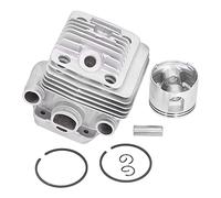 ZAWELIYO Kit Cylindre-Piston de Remplacement Durable pour Scie à Tronçonner TS700 TS800, Alliage de Zinc et Fer de Haute qualité, 56mm, 1 Jeu
