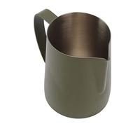 ZAWELIYO Pichet à Mousser en Acier Inoxydable 304, Tasse à Mousseur à Lait Professionnelle pour les Amateurs de café, 600ml (Vert OD)