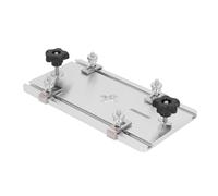 ZAWELIYO Planche Rabattable pour Scie Sauteuse et Défonceuse, Table de Scie Sauteuse Alliage Aluminium Stable, Pour un Travail Stationnaire Précis du Atelier et Bois