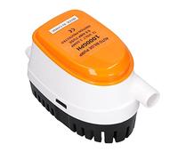 ZAWELIYO Pompe à Eau de Cale Submersible Automatique pour une élimination Efficace de L'eau 1100GPH pour Bateaux 12V avec Interrupteur à Flotteur intégré
