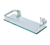 ZAWELIYO Support de Salle de Bain Space en Aluminium avec Verre trempé épais pour Un Rangement Efficace dans Les Salles de Bains, Les Cuisines et Les Salons
