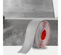 Zayejod - Bandes de transition pour sol en PVC de 20 m - Garniture de sol en stratifié - Profilé autocollant pour sol en PVC - Séparateur de porte - Profil plat pour revêtement de sol - Garniture de