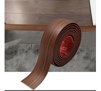 Zayejod - Bandes de transition pour sol en PVC de 6 m - Garniture de sol stratifié autocollante - Séparateur de porte en PVC - Profil plat pour revêtement de sol - Garniture de bord de sol stratifié
