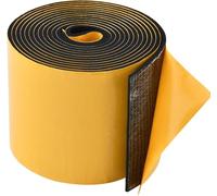 Zayejod Ruban Mousse Adhésive 70mm Large 3mm Épaisseur Bande Néoprène Autocollante Caoutchouc Isolation Joint Anti-vibration Meuble Protection Voiture,5M