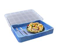 Zayookey Moule à Plateau Roulant Grand Moule en Epoxy Résine Plateau Rectangle Fruits Plateaux Moules Caboteur Porte-Bijoux Assiette de Agate Moule Tray Mold pour Bricolage DéCoration (Grande)