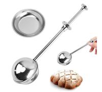 Zayookey Tamis à Farine en Inox Flour Sifter Passoire à Tamis pour Patisserie Tamis à Sucre en Poudre Passoire à Farine Tamis en Cuisine pour Gâteaux Sucre Glace (A)
