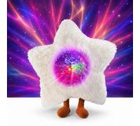 ZAZU GAIA Galaxy Projecteur pour Bébé & Enfants - Veilleuse avec Effet Lumière Polaire - Machine Sonore (10 Mélodies), Capteur de Vin, Minuterie & Batterie - Aide à S'endormir dès la naissance (Blanc)