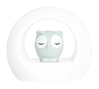ZAZU Lou la chouette Veilleuse - Effrayez les ténèbres avec Lou | Arrêt automatique et capteur de pleurs | Deux luminosité réglable | Veilleuse activée Cry | Cadeau d'aide au sommeil pour bébé