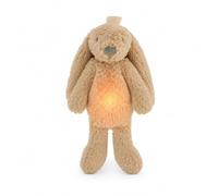 ZAZU Peluche Ro le Lapin – Veilleuse multicolore, batterie rechargeable, capteur de pleurs, USB‑C