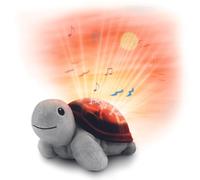 ZAZU Veilleuse projecteur Tim la tortue – Projection coucher de soleil, 3 mélodies – 15x10x22 cm