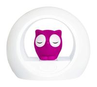 Zazu Veilleuse De Nuit Hibou Lou, Rose Rose