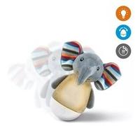 ZAZU - Veilleuse éléphant culbuto 18 cm Gris G