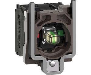 ZB4BW0B15 - Bloc interrupteur auxiliaire avec bride de fixation, Harmony XB4