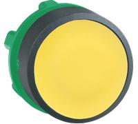 Bouton-poussoir à rappel avec pavé à touches, actionneur plat jaune Schneider Electric Harmony ZB5AA5 1 pc(s)