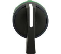 ZB5AJ3 - Sélecteur Ø 22 mm, 3 positions, verrouillage L+M+R, noir