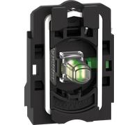 ZB5AW0B11 - Bloc interrupteur auxiliaire, Harmony XB5, blanc, avec bride de
