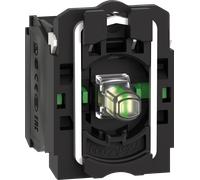 ZB5AW0B13 - Bloc interrupteur auxiliaire, Harmony XB5, blanc, avec bride de