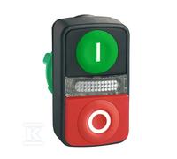 ZB5AW7L3741 Bouton I/O vert/rouge IP66