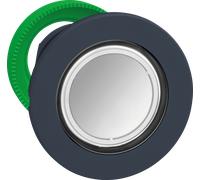 ZB5FA18 - Élément frontal pour bouton-poussoir lumineux ZB5, momentané, bl