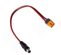 ZBIianxer Adaptateur de câble 14AWG XT60I à 8 0x2 0mm DC8020 pour centrales électriques et Panneaux solaires, Cordon d ' Alimentation de Camping