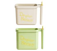 ZBIianxer Bol de nouilles rapides jetables avec résistance à, Green yellow | Bol jetable pour nouilles rapides, doté de matériaux résistants à la, idéal pour les modes de occupés