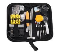 ZBIianxer Ensemble d ' Outils de réparation de Montre Multifonctionnel avec ouvre-boîtier et Marteau pour des tâches de Maintenance précises Kits d ' Outils de réparation avec étui de Transport