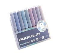 ZBIianxer Stylos effaçables de prise de notes, 9 couleurs, Molandi | Ensemble de gel pour l ' annotation du bureau d ' écriture du planificateur de marquage d ' étude