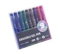 ZBIianxer Stylos effaçables de prise de notes, 9 couleurs, Throwback | Ensemble de gel pour l ' annotation du bureau d ' écriture du planificateur de marquage d ' étude