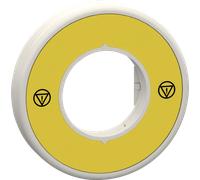 ZBY9W2M140 - Panneau d'arrêt d'urgence/arrêt d'urgence, 1 LED rouge, 230 V, a