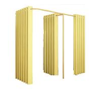 ZCFXIFGF Cabine d'essayage Vestiaire en Forme de F Magasin de vêtements avec matériel Double Face Vestiaire utilisé dans Le Centre Commercial, la Boutique et Le Bureau