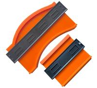 ZCHYTOOL Jauge De Contour 14 cm + 25 cm Copieur De Formes Irrégulières | Outil De Copie De Contours Précise Pour Stratifié, Bois, Carrelage, Plancher, Bricolage Et Travaux Domestiques