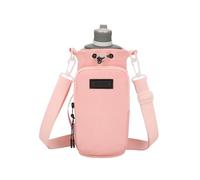 ZCSXK Porte-bouteille d'eau avec sangle - Sangle pour bouteille d'eau avec bandoulière - Poche multifonction pour téléphone, camping, randonnée, , sport - Pour homme et femme