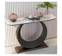 ZCXMNL Table Console Industrielle Étroite avec Cadre en Métal, D'entrée, De Couloir, for Salon Et Chambre À Coucher(Black+Mixed,150cm)