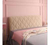 ZCXRYFL Housse De Tête De Lit, Couvre-tête de lit Velours Épaissir Élasticité Couverture De Protection De La Tête De Lit Housse De Décoration De Dossier pour Têtes De Lit Simples Doubles(160CM,Brown)