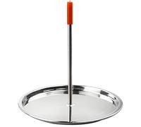 ZCYKJ Brochettes verticales pour barbecue, brochettes de barbecue en acier inoxydable, grille à rôtissoire, grille verticale pour steak, poulet, poisson, dinde, kebab
