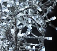 ZCZ Guirlande lumineuse de Noël, blanc, 200 LED VS465