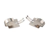 ZCZQC Lot de 2 pièces de rechange en acier inoxydable avec 7 compartiments de piles AAA pour multimètre à piles AAA