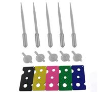 ZCZQC Lot de 5 décapsuleurs d'huiles essentielles. Ouvreur, entonnoir, compte-gouttes pour rollons et bouchons de la plupart des bouteilles