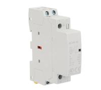 ZDETGU 2P 16A 24V AC Contacteur Montage sur Rail DIN Faible Bruit | Conception domestique compacte, économie d\'énergie, performances silencieuses, compatibilité de commande électrique