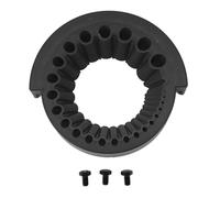 ZDETGU Affûteur de Forets pour Meuleuse d'angle, Accessoire Universel de Meulage de Forets électriques en Abs pour 2 13Mm Hss, Carbure et Embouts, Outil Portable et d'affûtage (BLACK)