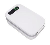 ZDETGU Boîte à Déjeuner électrique Portable en Acier Inoxydable 304, Chauffe-plats avec Chauffage Rapide, sans Fil pour le Travail, les Voyages, les Pique-niques et les Repas en Plein Air,