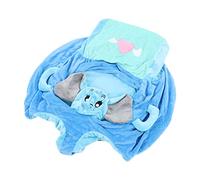 ZDETGU Canapé-lit pour bébé avec Animaux de Dessin animé - Support Ergonomique pour bébé avec Base Antidérapante, Tissu en Peluche Doux et Poignées Portables pour l'apprentissage et le Jeu des
