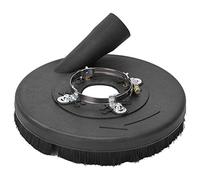 ZDETGU Couvercle Collecteur de 7 Pouces pour Meuleuse d'angle, Carénage de Meulage à Sec adapté aux Meuleuses de 180 Mm et 230 Mm, Extraction à Haute efficacité de 99%, Cuir PU, Léger et Portable