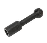 ZDETGU Fraise Sphérique 20 Mm pour Sculpture sur Bois et Métal, Meulage, Gravure, Coupe en Acier allié, Compatible avec Meuleuses d'angle 115 125. (25mm)